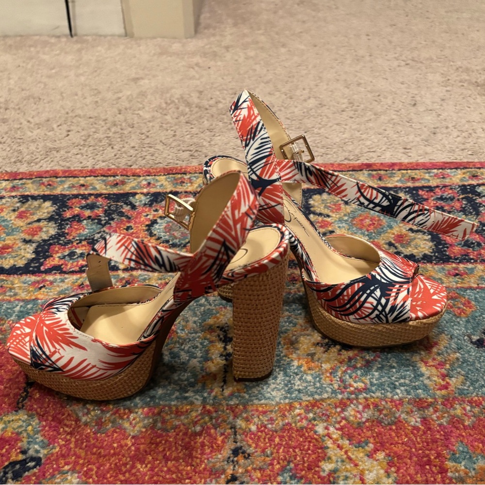 Jessica Simpson Priella platform sandals - 6.5